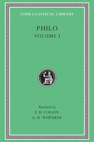 Бумажная книга «Philo, Volume I: On the Creation. Allegorical Interpretation of Genesis 2 and 3», автор Филон - фото №1