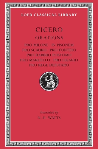 Бумажная книга «Pro Milone. In Pisonem. Pro Scauro. Pro Fonteio. Pro Rabirio Postumo. Pro Marcello. Pro Ligario. Pro Rege Deiotaro», автор Цицерон - фото №1