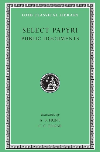 Бумажная книга «Select Papyri, Volume II: Public Documents» - фото №1