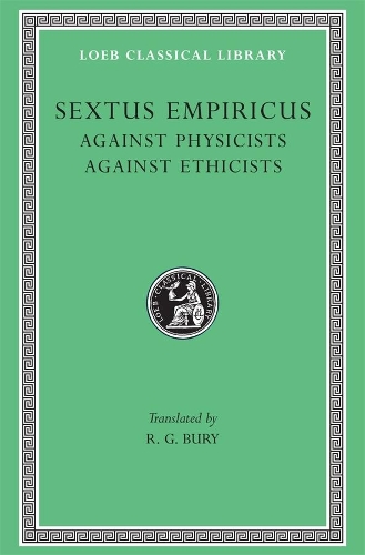 Бумажная книга «Against Physicists. Against Ethicists», автор Секст Эмпирик - фото №1