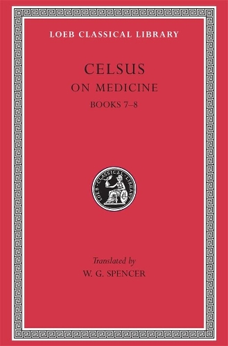 Бумажная книга «On Medicine, Volume III: Books 7–8», автор Цельсус - фото №1