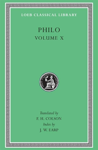 Паперова книга «Philo, Volume X: On the Embassy to Gaius. General Indexes», автор Філон - фото №1