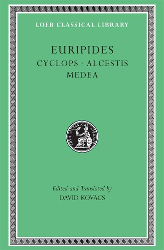 Паперова книга «Cyclops. Alcestis. Medea», автор Евріпід - фото №1