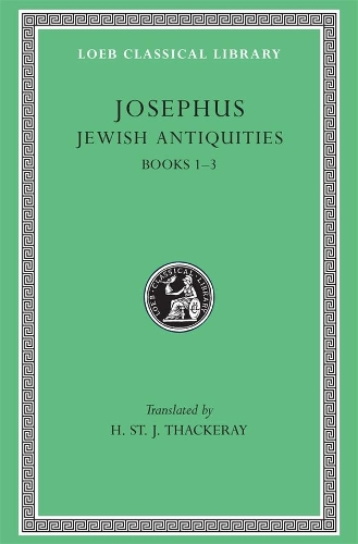 Бумажная книга «Jewish Antiquities, Volume I: Books 1–3», автор Иосиф Флавий - фото №1