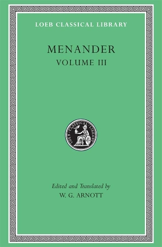 Бумажная книга «Menander, Volume III: Samia. Sikyonioi. Synaristosai. Phasma. Unidentified Fragments», автор Менандр - фото №1