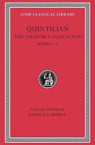 Бумажная книга «The Orator’s Education, Volume I: Books 1–2», автор Квинтилиан - фото №1