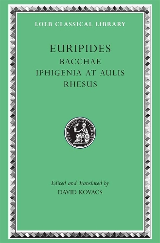 Паперова книга «Bacchae. Iphigenia at Aulis. Rhesus», автор Евріпід - фото №1