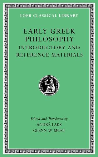 Паперова книга «Early Greek Philosophy, Volume I: Introductory and Reference Materials» - фото №1
