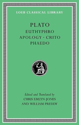 Паперова книга «Euthyphro. Apology. Crito. Phaedo», автор Платон - фото №1