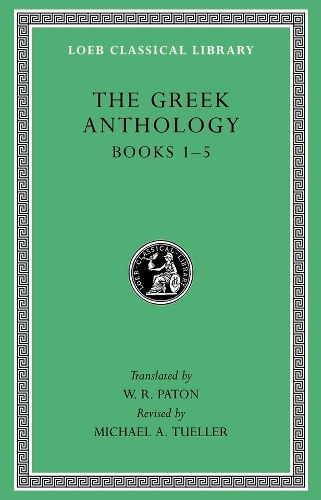 Бумажная книга «The Greek Anthology, Volume I: Books 1–5» - фото №1