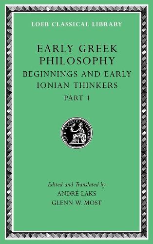 Бумажная книга «Early Greek Philosophy, Volume II: Beginnings and Early Ionian Thinkers, Part 1» - фото №1