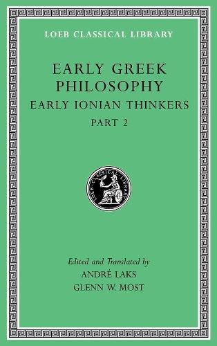 Паперова книга «Early Greek Philosophy, Volume III: Early Ionian Thinkers, Part 2» - фото №1