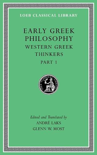 Бумажная книга «Early Greek Philosophy, Volume IV: Western Greek Thinkers, Part 1» - фото №1