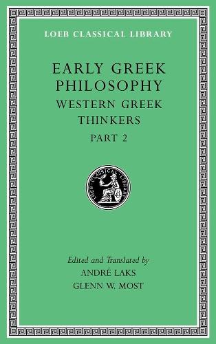 Паперова книга «Early Greek Philosophy, Volume V: Western Greek Thinkers, Part 2» - фото №1
