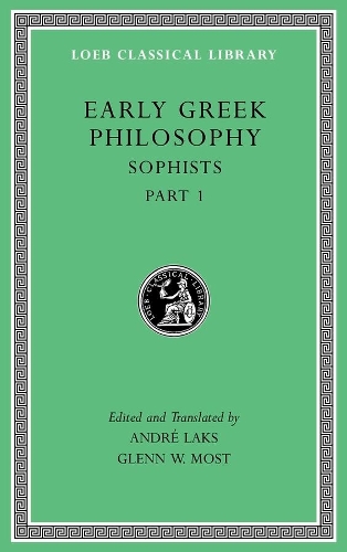 Паперова книга «Early Greek Philosophy, Volume VIII: Sophists, Part 1» - фото №1