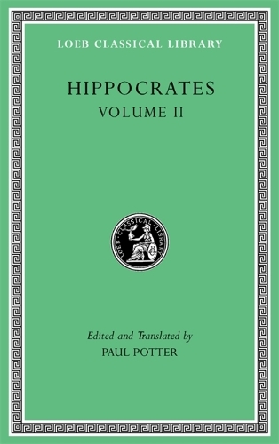 Бумажная книга «Hippocrates, Volume II: Prognostic. Regimen in Acute Diseases. The Sacred Disease. The Art. Breaths. Law. Decorum. Dentition», автор Гиппократ - фото №1