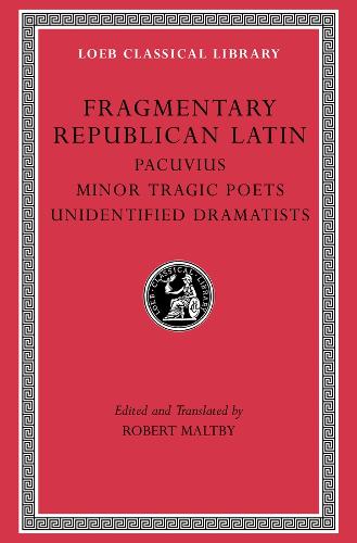 Паперова книга «Fragmentary Republican Latin, Volume VII: Pacuvius. Minor Tragic Poets. Unidentified Dramatists», автор Пакувій - фото №1