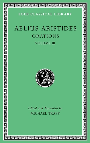 Паперова книга «Orations, Volume III», автор Аеліус Арістідес - фото №1