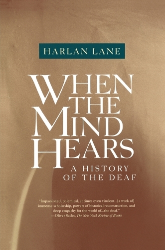 Бумажная книга «When the Mind Hears: A History of the Deaf», автор Харлан Лейн - фото №1