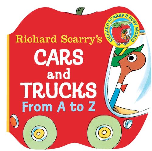 Бумажная книга «Richard Scarry's Cars and Trucks from A to Z», автор Ричард Скарри - фото №1
