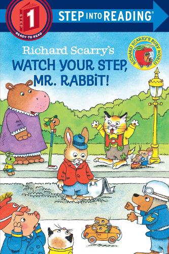Паперова книга «Richard Scarry's Watch Your Step, Mr. Rabbit!», автор Річард Скаррі - фото №1