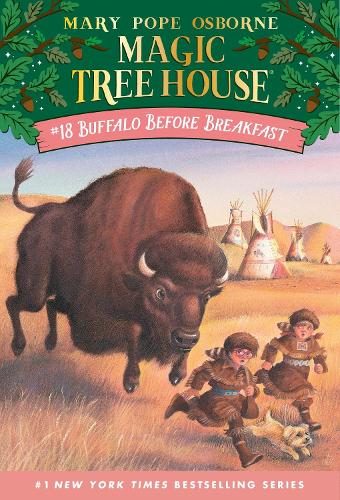 Бумажная книга «Magic Tree House 18. Buffalo Before Breakfast», автор Мэри Поуп Осборн - фото №1