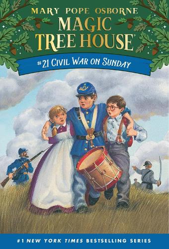 Бумажная книга «Magic Tree House 21. Civil War on Sunday», автор Мэри Поуп Осборн - фото №1