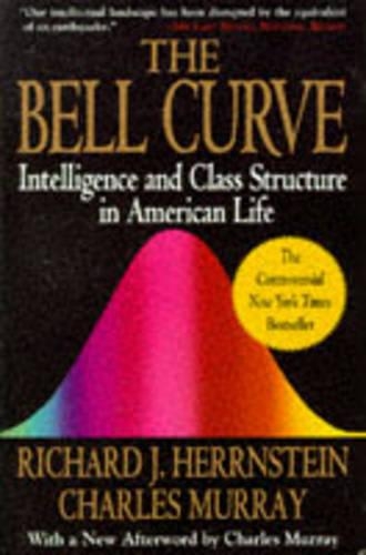 Паперова книга «The Bell Curve: Intelligence and Class Structure in American Life», авторів Річард Дж. Гернштейн, Чарльз Мюррей - фото №1