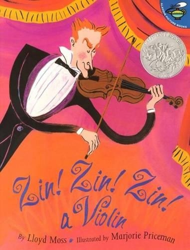 Паперова книга «Zin! Zin! Zin! A Violin», автор Ллойд Мосс - фото №1
