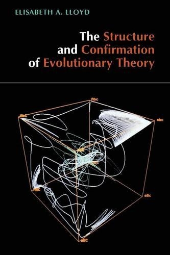 Паперова книга «The Structure and Confirmation of Evolutionary Theory», автор Елізабет А. Ллойд - фото №1