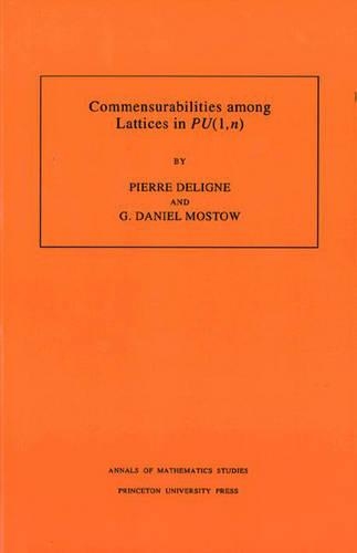 Бумажная книга «Commensurabilities among Lattices in PU (1,n). (AM-132), Volume 132», авторов Г. Дэниел Мостоу, Пьер Делинь - фото №1