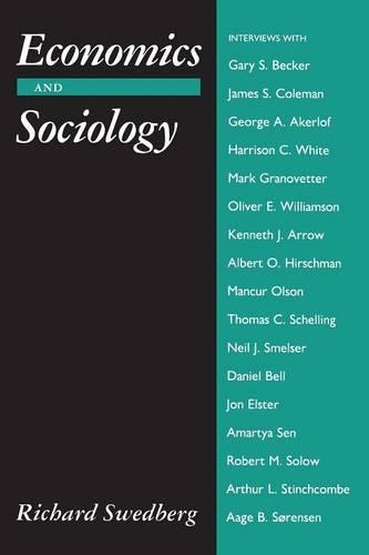 Бумажная книга «Economics and Sociology: Redefining Their Boundaries: Conversations with Economists and Sociologists», автор Ричард Сведберг - фото №1
