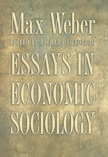 Паперова книга «Essays in Economic Sociology», автор Макс Вебер - фото №1