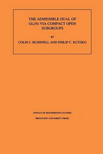 [object Object] «The Admissible Dual of GL(N) via Compact Open Subgroups. (AM-129), Volume 129», авторів Колін Дж. Бушнелл, П. К. Куцко - фото №1