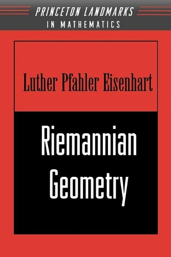 Бумажная книга «Riemannian Geometry», автор Лютер Пфалер Эйзенхарт - фото №1
