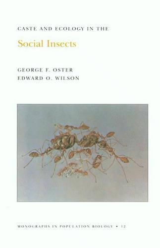 Бумажная книга «Caste and Ecology in the Social Insects. (MPB-12), Volume 12», автор Джордж Ф. Остер - фото №1