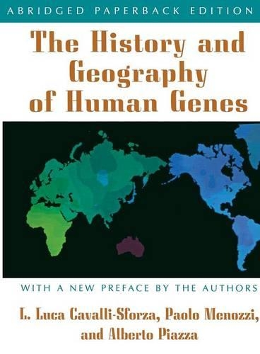 Бумажная книга «The History and Geography of Human Genes: Abridged paperback Edition», авторов Альберто Пьяцца, Л. Л. Кавалли-Сфорца, Паоло Меноцци - фото №1