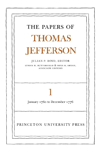 Бумажная книга «The Papers of Thomas Jefferson, Volume 1: 1760 to 1776», автор Томас Джефферсон - фото №1