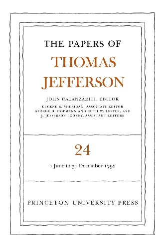 Бумажная книга «The Papers of Thomas Jefferson, Volume 24: 1 June-31 December 1792», автор Томас Джефферсон - фото №1