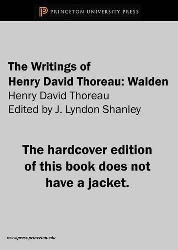 Паперова книга «The Writings of Henry David Thoreau: Walden», автор Генрі Девід Торо - фото №1