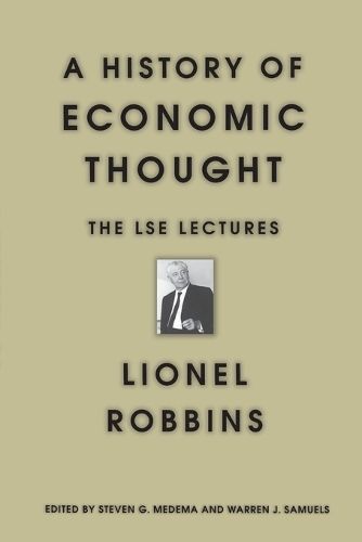 Паперова книга «A History of Economic Thought: The LSE Lectures», автор Лайонел Роббінс - фото №1