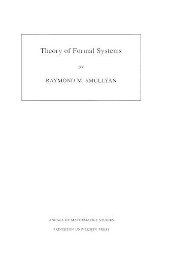 [object Object] «Theory of Formal Systems», автор Рэймонд М. Смоллиан - фото №1