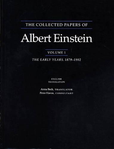 Бумажная книга «The Collected Papers of Albert Einstein, Volume 1 (English): The Early Years, 1879-1902. (English translation supplement)» - фото №1