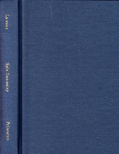 Бумажная книга «Spin Geometry (PMS-38), Volume 38», авторов Х. Блейн Лоусон, Мари-Луиза Михельсон - фото №1