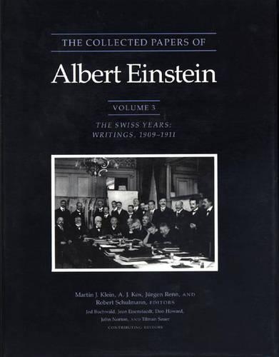Бумажная книга «The Collected Papers of Albert Einstein, Volume 3: The Swiss Years: Writings, 1909-1911» - фото №1