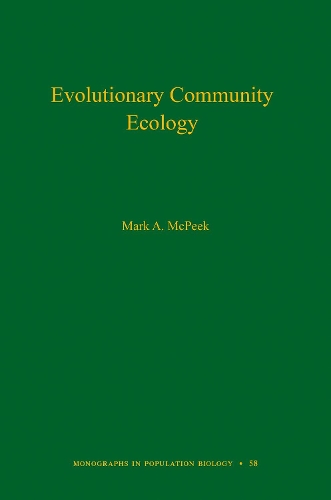 Бумажная книга «Evolutionary Community Ecology», автор Марк А. Макпик - фото №1