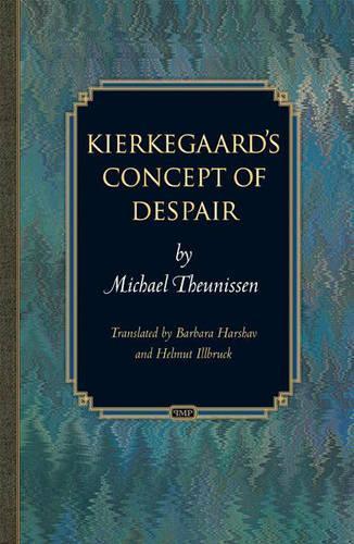 Бумажная книга «Kierkegaard's Concept of Despair», автор Майкл Теуниссен - фото №1