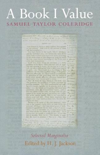 Паперова книга «A Book I Value: Selected Marginalia», автор Семюел Колрідж - фото №1