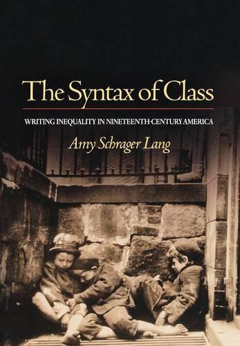Бумажная книга «The Syntax of Class: Writing Inequality in Nineteenth-Century America», автор Эми Шрагер Лэнг - фото №1