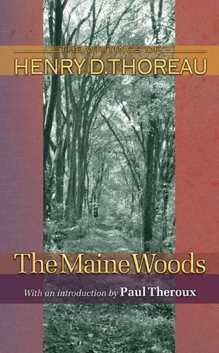 Паперова книга «The Maine Woods», автор Генрі Девід Торо - фото №1